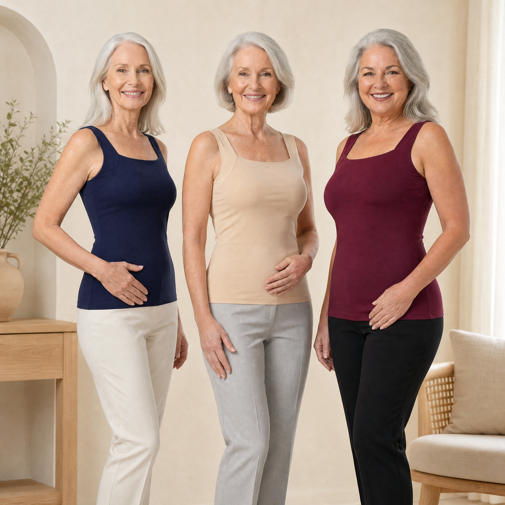 Tummy Control Shaping Tank with Built-In Bra