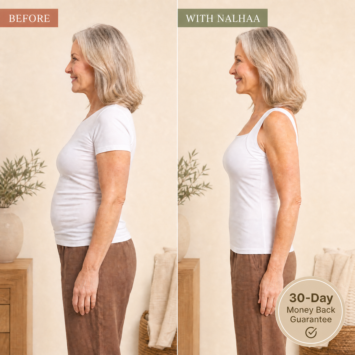 Tummy Control Shaping Tank with Built-In Bra